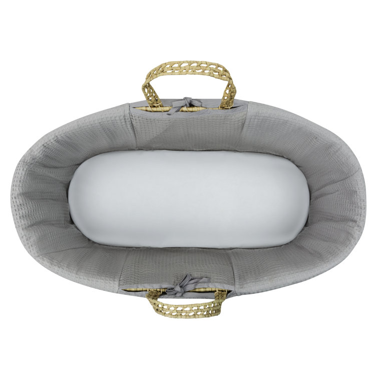 Harriet Bee Sejja Moses Basket with Bedding and Stand Wayfair.co.uk